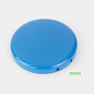 Deksel NewIcon pedaalemmer 30 liter - Sky Blue