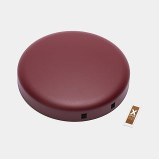 Couvercle NewIcon  poubelle à pédale 12 litres - Mineral Windsor Red