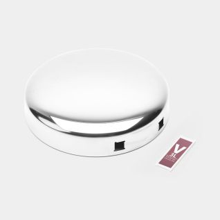 Coperchio NewIcon pattumiera 3 litri - Brilliant Steel