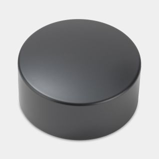 Pokrywa pojemnika, wysoka Ø11cm - Matt Black