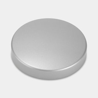 Lid Canister, Low Ø11cm - Metallic Grey