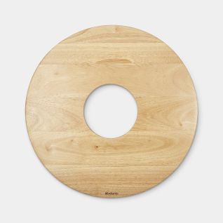 Laundry Hamper Lid, 10.9 gallon (50L) Ø38.3cm - Wood