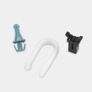 Vervangingsset Touch Bin-slotje Black