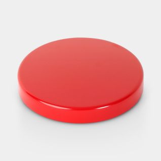 Lid Step on Trash Can 0.8 gallon (3 liter), Ø  6.7 in (17 cm) - Passion Red