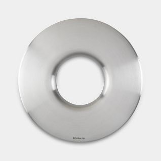 Couvercle corbeille à linge 35 litres, Ø30cm - Matt Steel