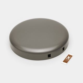 Couvercle NewIcon  poubelle à pédale 12 litres - Platinum