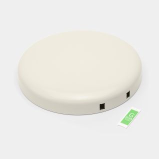 Deksel NewIcon pedaalemmer 30 liter - White