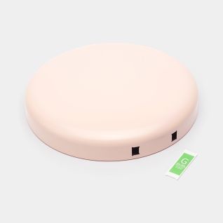 Deksel NewIcon pedaalemmer 30 liter - Clay Pink