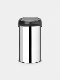 Touch Bin 60 liter - Brilliant Steel