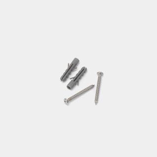 Kit de fixation, vis et bouchons Brilliant Steel