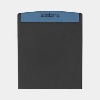 Grip + Front Plate Built-in Separator 3x10 litre - Black