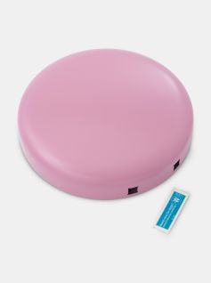 Klapa kosza pedałowego NewIcon 5 l - Lilac Pink
