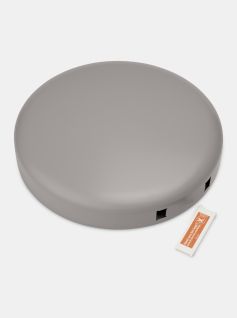 Deksel NewIcon pedaalemmer 12 liter - Soft Grey