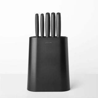 Knife Block plus Knives TASTY+ - Dark Grey