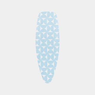 Strijkplankhoes D 135 x 45 cm, complete set - Fresh Breeze, Fairtrade katoen