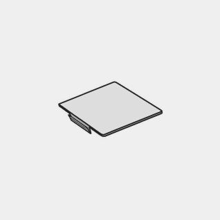Battery Cover Kitchen Scale White