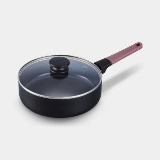Tasty+ Hapjespan 24 cm, anti-aanbak - Grape Red