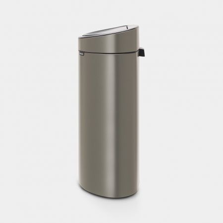 Touch Trash Can New 10.6 gallon (40L) - Platinum
