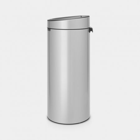 Touch Bin New 30 liter - Metallic Grey