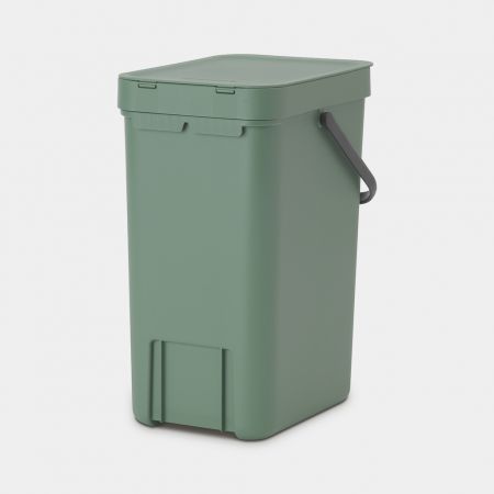 Sort & Go Recycling Trash Can 3.2 gallon (12L) - Fir Green