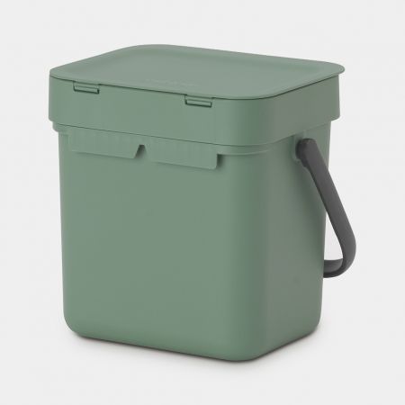 Sort & Go Waste Bin 3 liter - Fir Green