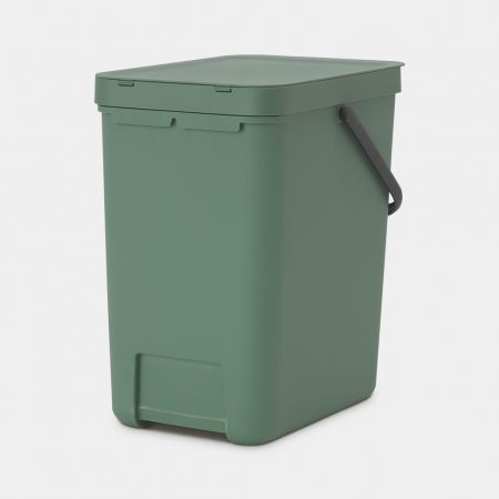 Sort & Go Waste Bin 25 litre - Fir Green