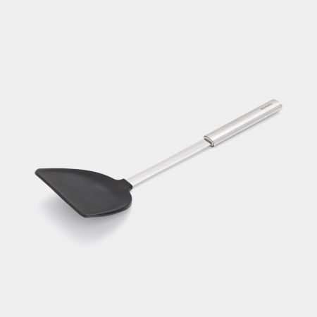 Lot de 2 spatules pour wok en silicone, antiadhésives, résistantes à la  chaleur, aux taches et aux odeurs, faciles à nettoyer et passent au