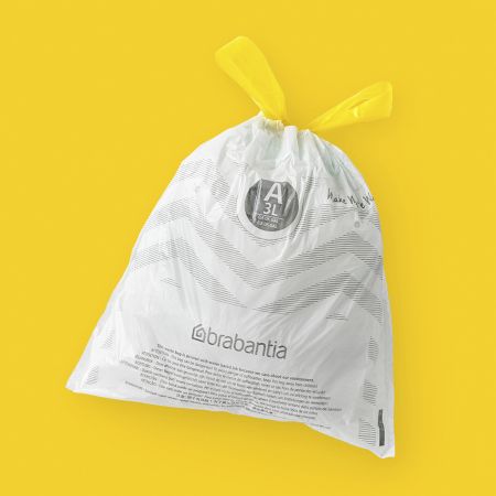 Sacs poubelle PerfectFit Code A (3-4 litres), Distributeur 40 sacs