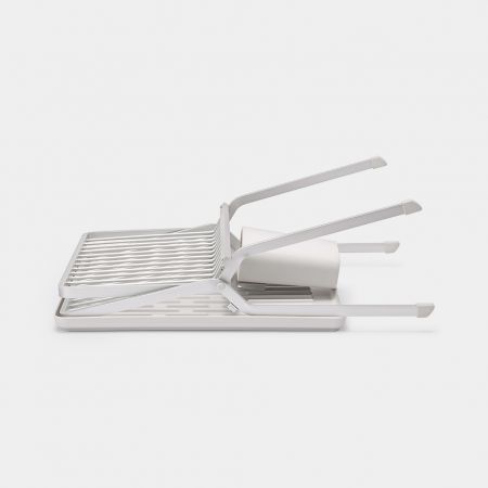 Foldable Dish Drying Rack SinkSide, Small - Light Grey