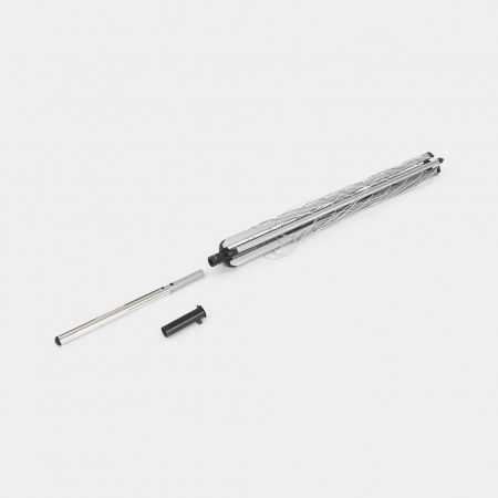 Suszarka ogrodowa Essential 40m, mocowanie z tworzywa, Ø 35 mm - Metallic Grey