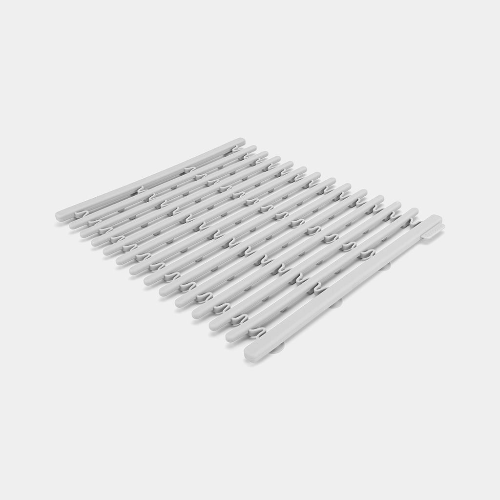 Sink Mat, Silicone SinkSide - Mid Gray