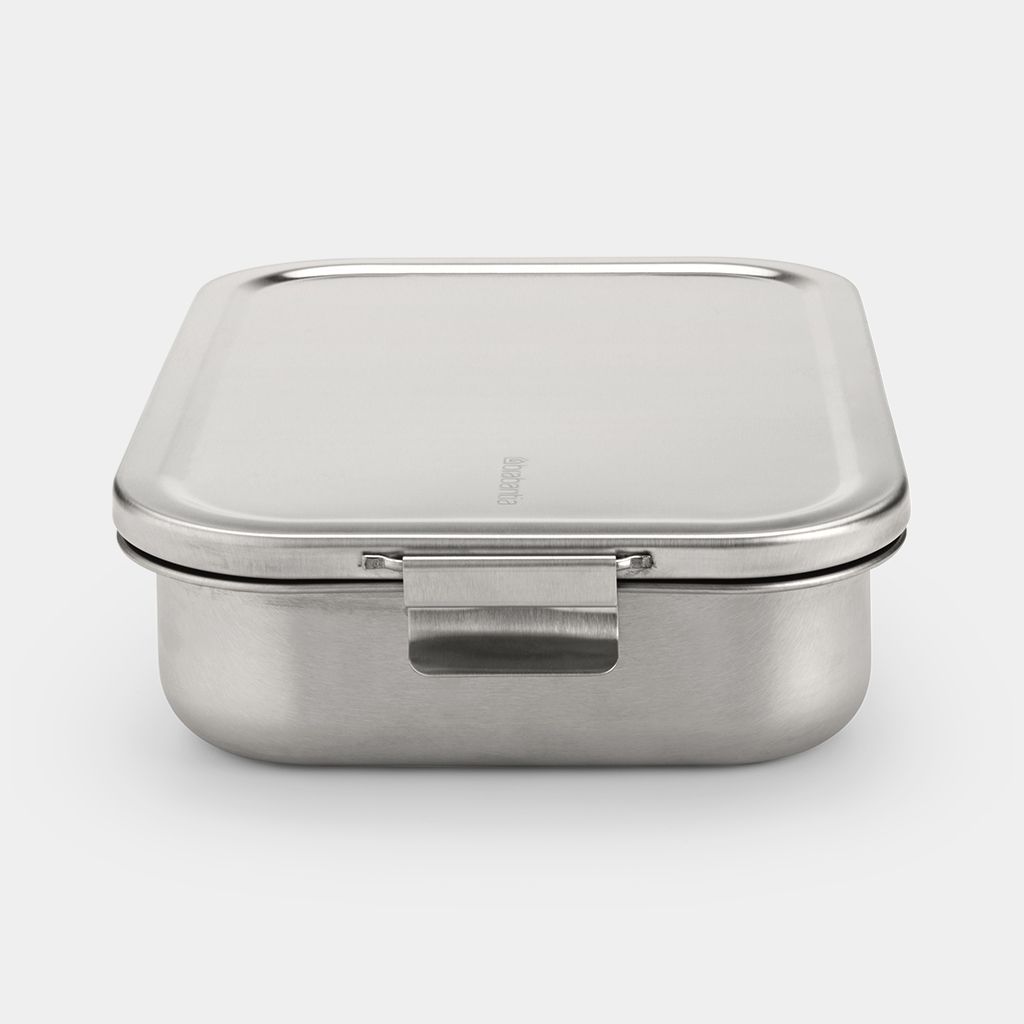 Make & Take Lunch Box Large, Stainless Steel - Matt Steel