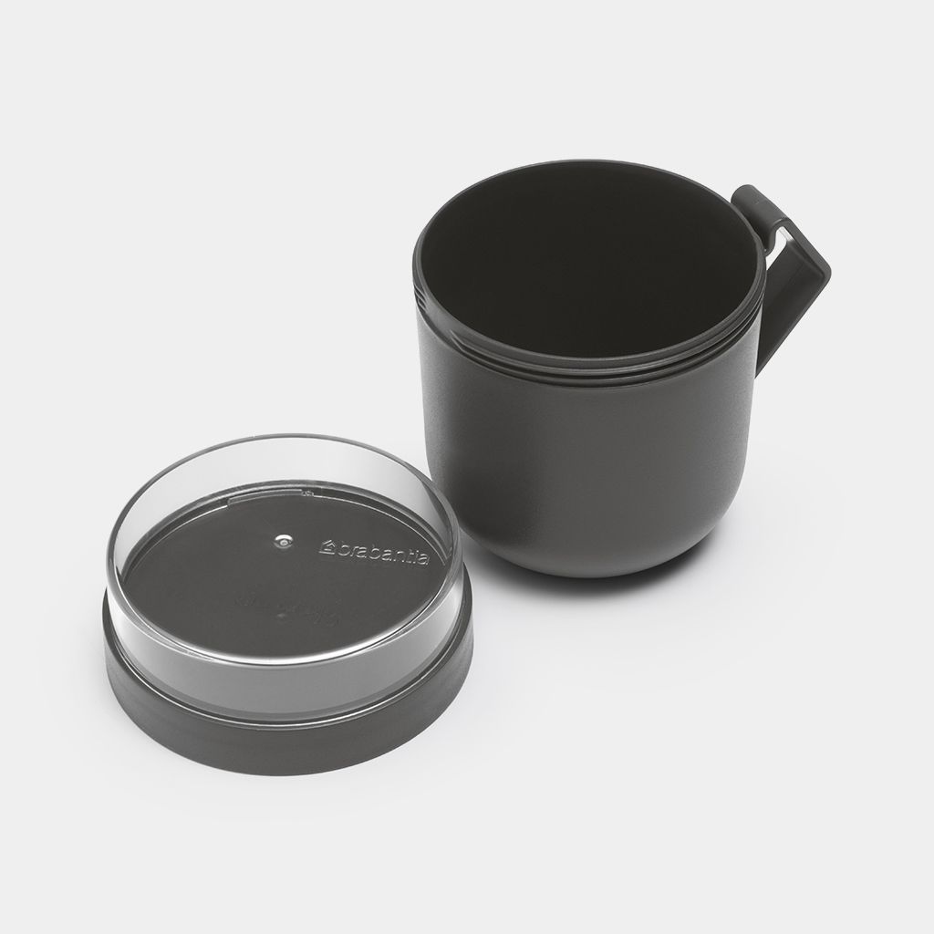Make & Take Tasse à soupe 0.6L, Plastique - Dark Grey