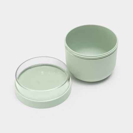 Make & Take Contenitore rotondo porta colazione 0,5L, in plastica - Jade Green
