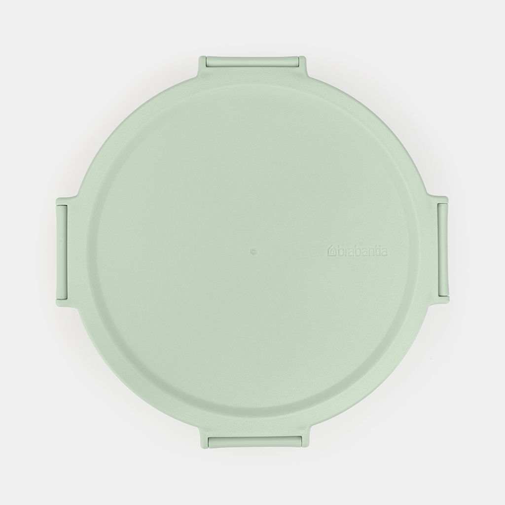 Make & Take Portavivande rotondo 1 litro, in plastica - Jade Green
