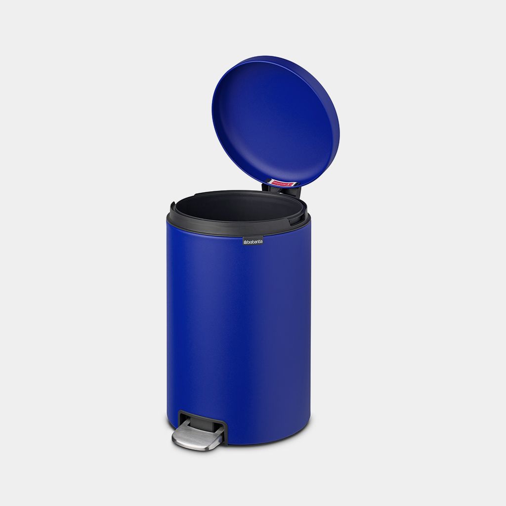 NewIcon Pedal Bin 20 litre - Mineral Powerful Blue
