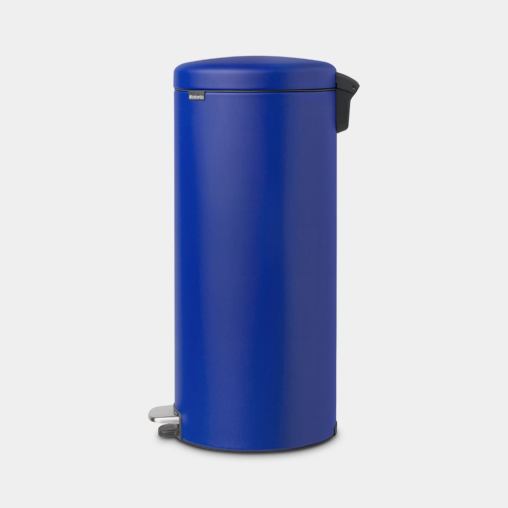 Poubelle à pédale newIcon 30 litres - Mineral Powerful Blue