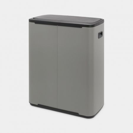Bo Touch Bin 2 x 30 litros - Mineral Concrete Grey