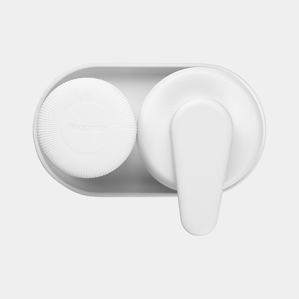 Soap Dispenser Set SinkStyle, 2x 6.8oz (0.2L) - Mineral Fresh White