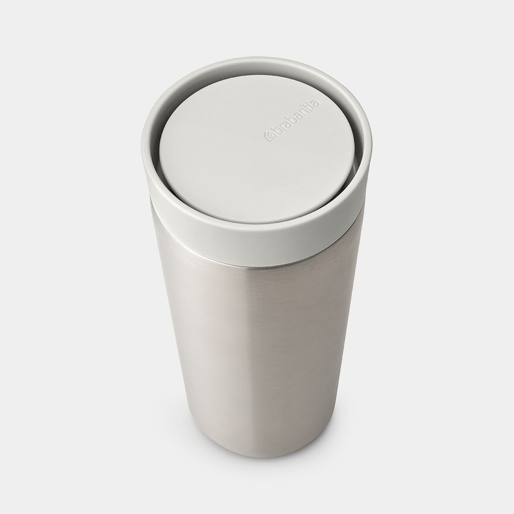 Make & Take Bicchiere termico, 0,36 litri - Light Grey