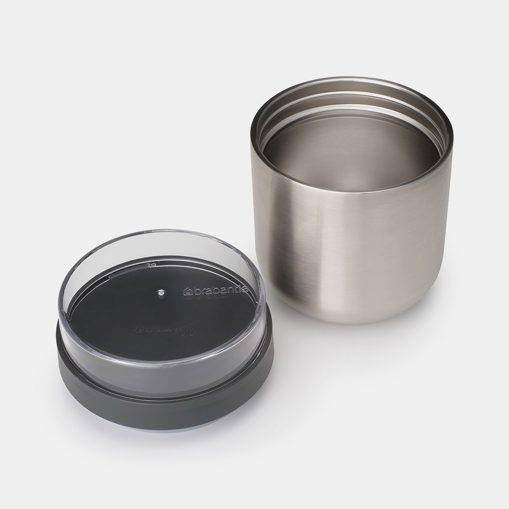 Make & Take Insulated Lunch Pot 0.5 litre - Dark Grey | Brabantia