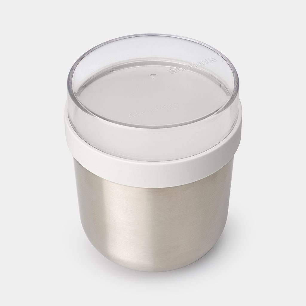 Make & Take Isoleer Lunchbeker 0,5L - Light Grey