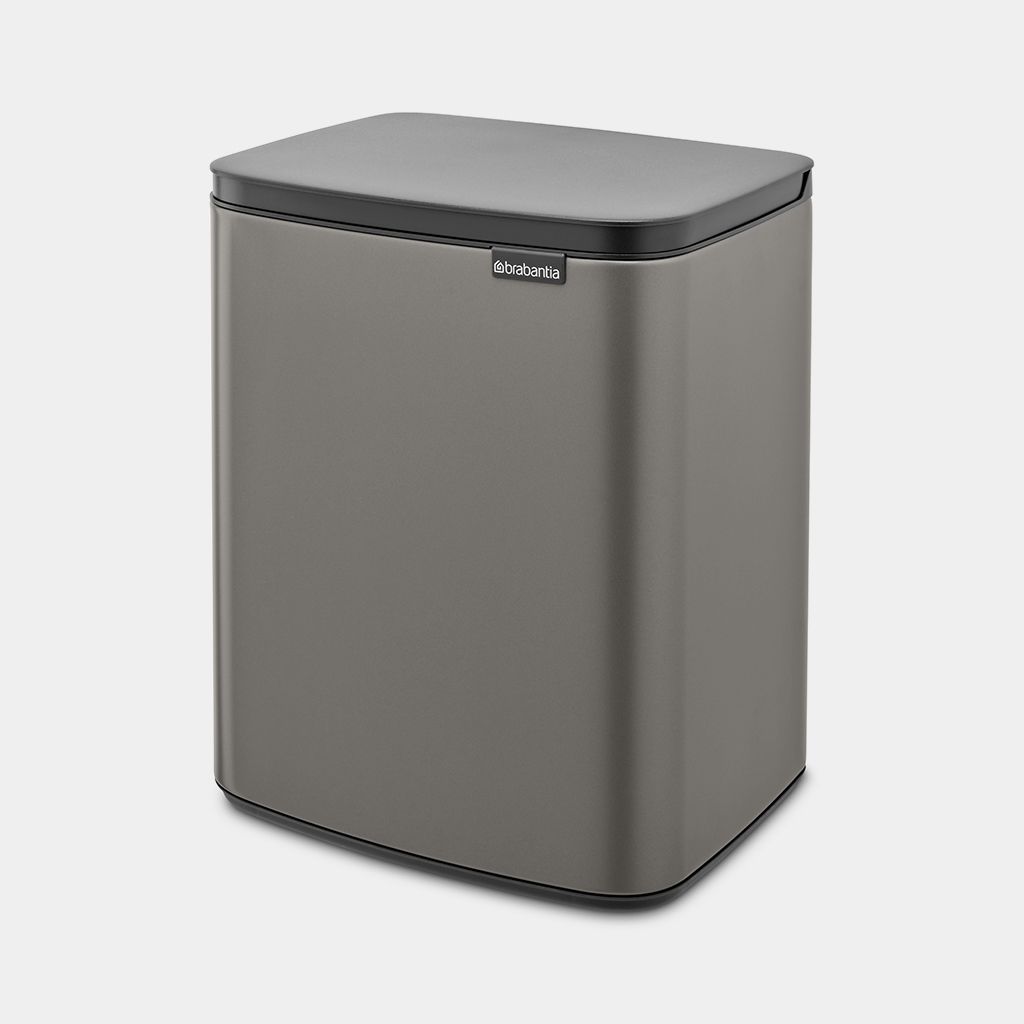 Bo Waste Trash Can 3.2 gallon (12L) - Platinum