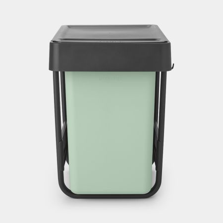 Sort&Go Built-in Trash Can 2 x 4 gallon (2x15L) - Dark Gray
