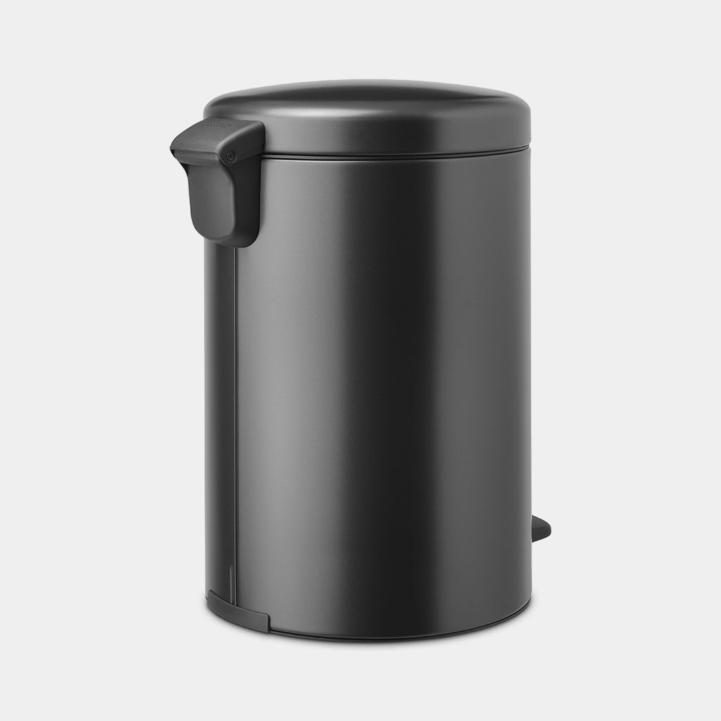NewIcon Step on Trash Can 5.3 gallon (20L) - Confident Gray