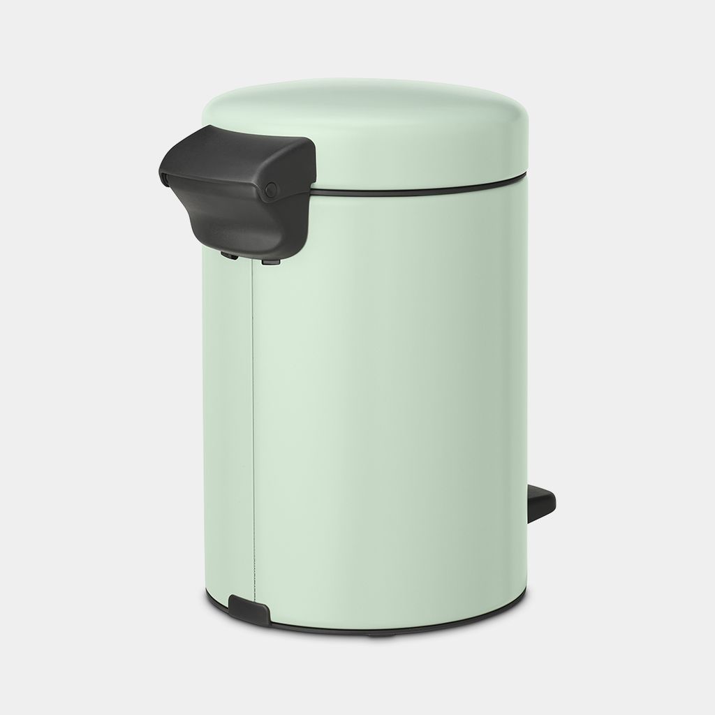 NewIcon Step on Trash Can 0.8 gallon (3 liter) - Jade Green