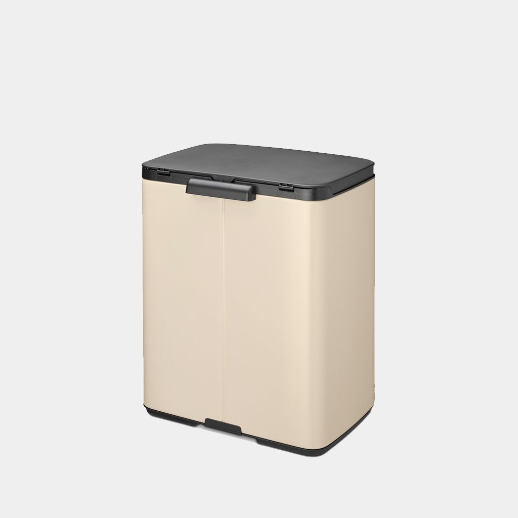 Bo Waste Trash Can 3.2 gallon (12L) - Soft Beige
