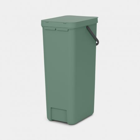 Sort & Go Recycle Trash Can 10.6 gallon (40L) - Fir Green