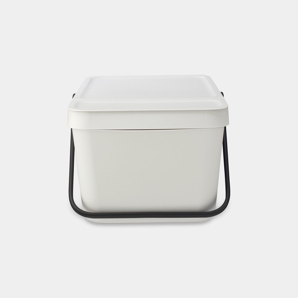 Sort & Go Stapelbarer Abfallbehälter 20 Liter - Light Grey