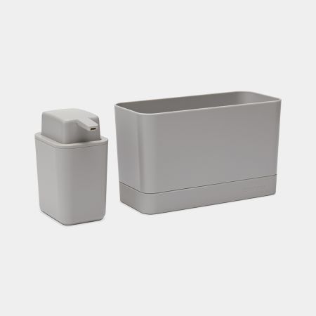 Sink Organiser Set SinkSide, Set of 2 - Mid Grey